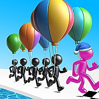 Ballon Race 3D Game Cover
