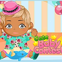 Cute baby contest Game Cover