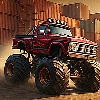 Monster Truck Racing Game Cover