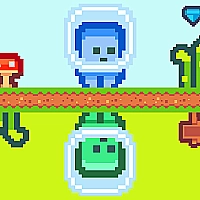 Two Aliens Adventure Game Cover