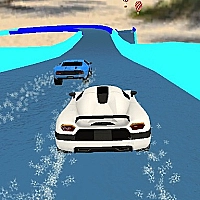 Water Slide Cars Game Cover