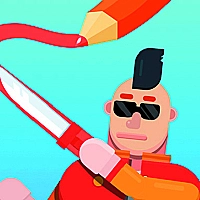 DRAW KNIFE Game Cover