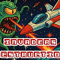 Invaders Destruction Game Cover