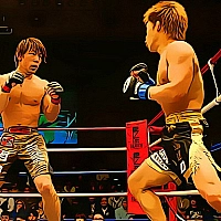 MMA Fighters Jigsaw Game Cover