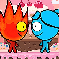 RedBoy and BlueGirl 4: Candy Worlds Game Cover