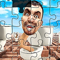 Skibidi Toilet Jigsaw Puzzle 2 Game Cover