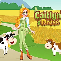 Caitlyn Dress Up : Farmland Game Cover