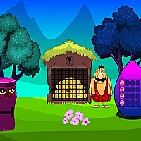 Caveman Treasure Escape Game Cover
