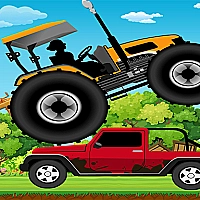 Hill Climb Tractor Game Cover