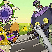 Mutant Plants Vs Zombie Game Cover