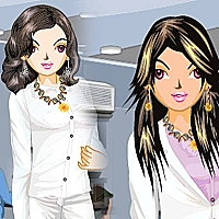 Office Girl Dress up Game Cover