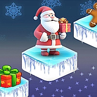 Santa Ice Jump Game Cover