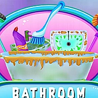 BATHROOM CLEAN AND DECO Game Cover