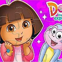 Dora the Explorer 4 Coloring Book Game Cover
