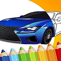 draw Car - Japanese Luxury Cars Coloring Book Game Cover