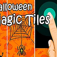 Halloween Magic Tiles Game Cover