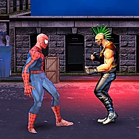 Spiderman: Street Fighter Game Cover