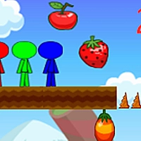 Stickman Bros In Fruit Island 2 Game Cover