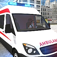 AMBULANCE DRIVING SIMULATOR Game Cover