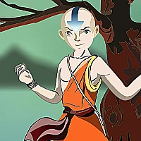 Avatar Aang DressUp Game Cover