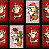 Christmas Mascots Memory Game Cover