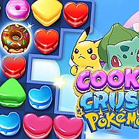 Cookie Crush Pokemon Game Cover