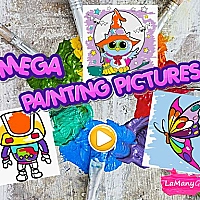 MEGA PAINTING PICTURES Game Cover