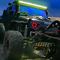 Offroad Jeep Driving Puzzle Game Cover