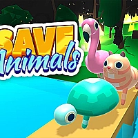 Save Animals: Forest fire Game Cover