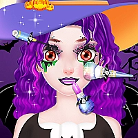 Sweet Girl Halloween Dress Up Game Cover
