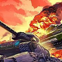Battle Tanks City of War Mobile Game Cover
