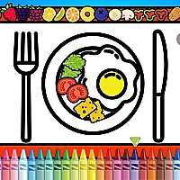 Color and Decorate Dinner Plate Game Cover