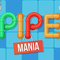 Pipe Mania Game Cover