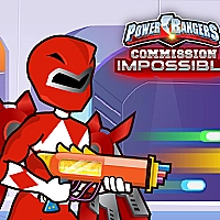 Power Rangers Mission Impossible - Shooting Game Cover