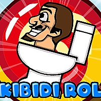 Skibidi Toilet Roll  Game Cover