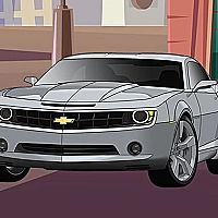 American Cars Jigsaw Game Cover