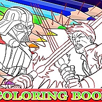 Coloring Book for Darth Vader Game Cover