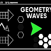 Geometry Waves Game Cover