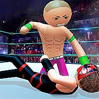 police Stick man Fighting Game Cover