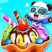 Animal Ice Cream Shop Game Cover
