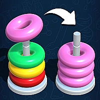 Color Hoop Stack Game Cover