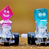 Funny Racing Cars Puzzle Game Cover