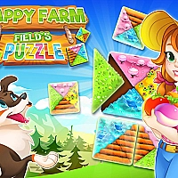 Happy Farm: fields puzzle Game Cover