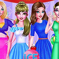 ICE CREAM BIRTHDAY PARTY DRESSUP Game Cover
