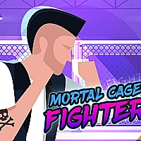 mortal cage fighter Game Cover