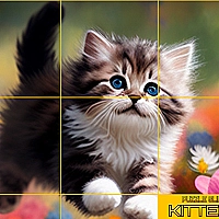 Puzzle Sliding   Kittens Game Cover
