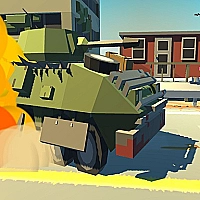Tank Smash Zombie Highway Game Cover