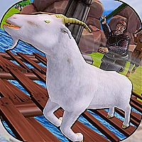 Angry Goat Rampage Craze Simulator Game Cover
