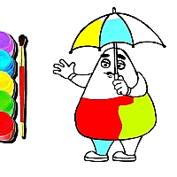 Grimace Click and Paint Game Cover