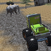Monster Truck Turbo Racing Game Cover